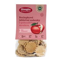 Bezlepkové pohankovo-jablečné bio sušenky